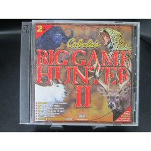 Cabela's Big Game Hunter 2‎ PC Game USED